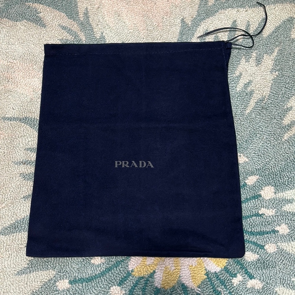13”x14.5” Prada Fleece Dust Bag